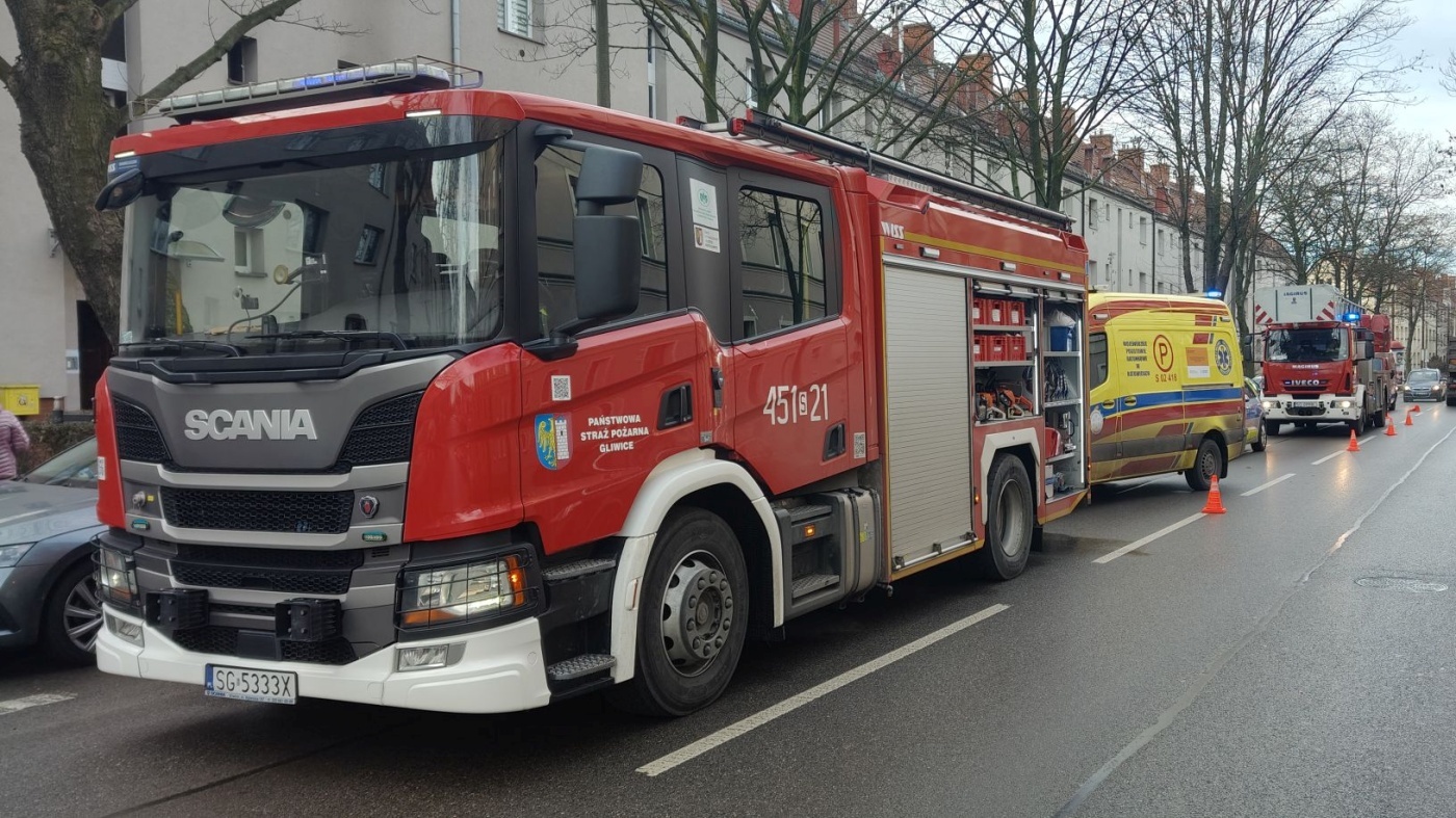 Tragedia w Gliwicach. Mężczyzna zginął w pożarze