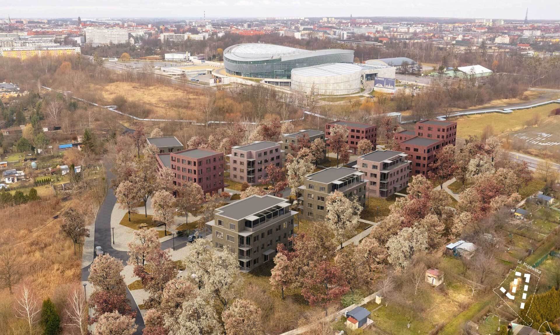 487 mieszkań w 23 budynkach – Gliwice szykują największą inwestycję mieszkaniową. Koniec prac w 2029/2030 roku