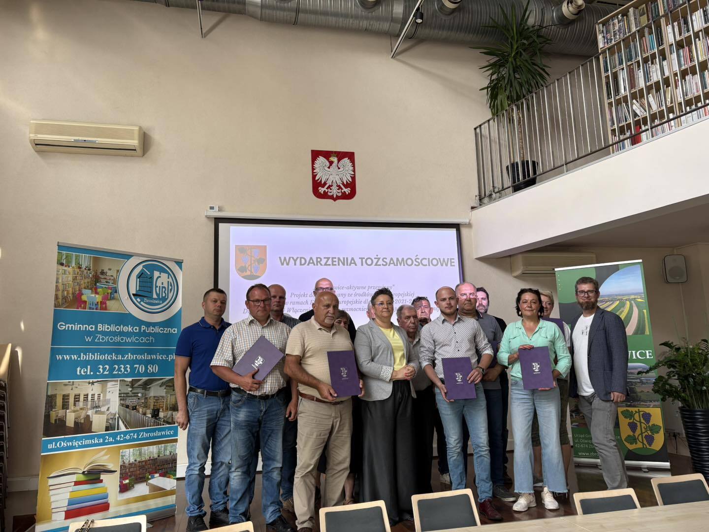 Umowy na realizację Wydarzeń Tożsamościowych w gminie Zbrosławice