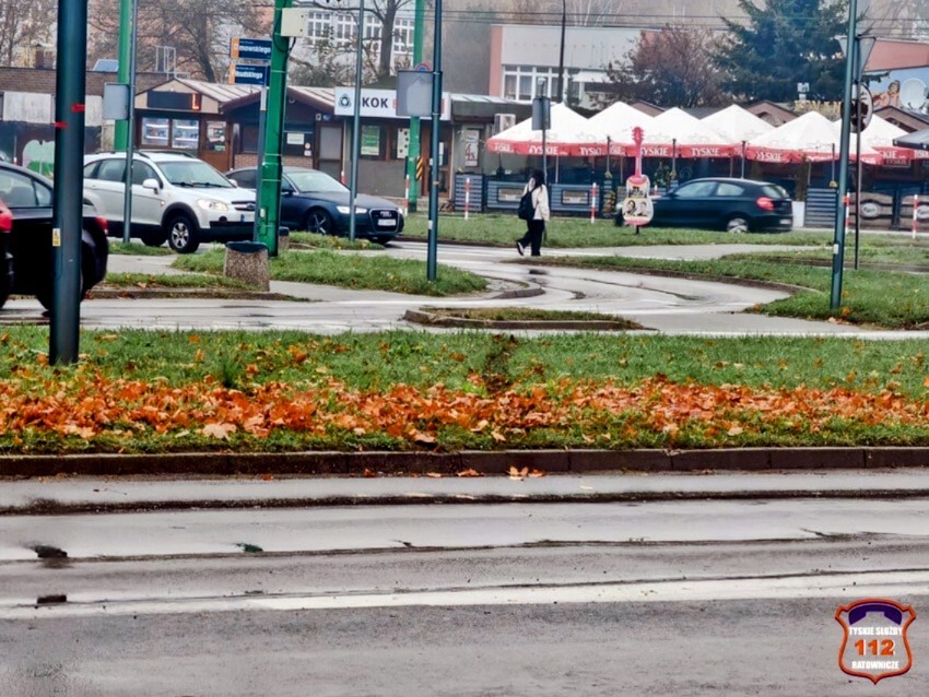 Śmierć w wyniku zawału na drodze w Tychach - 4.112024