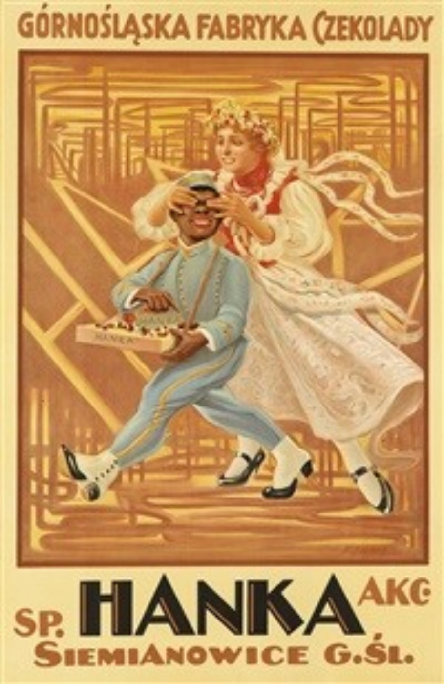 Plakat zakładów "Hanka"