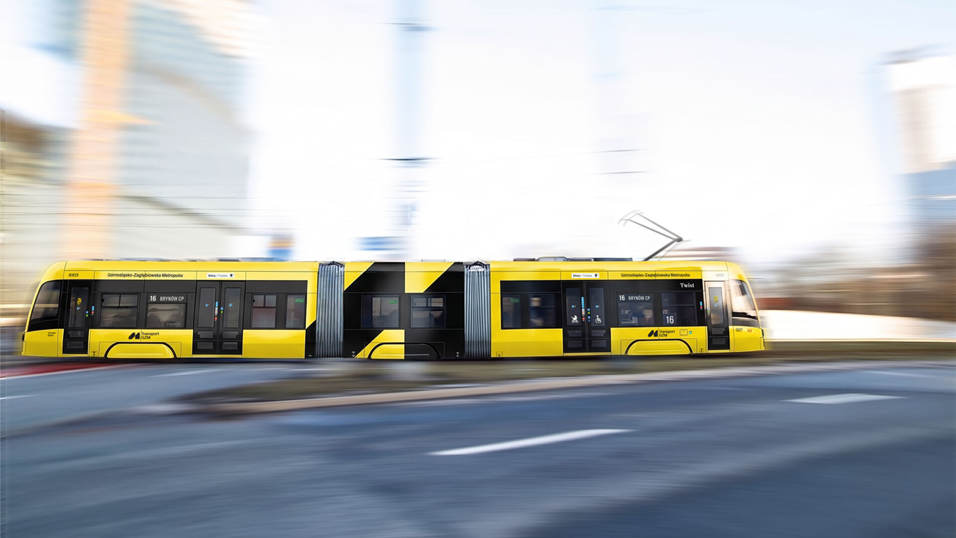 Tramwaje Śląskie dołączają do żółtej floty GZM. Pierwszy pojazd wyjedzie w listopadzie