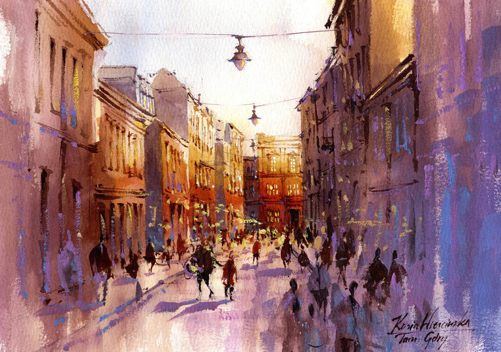 Srebrne Miasto w Akwareli, Kasia Wiercińska