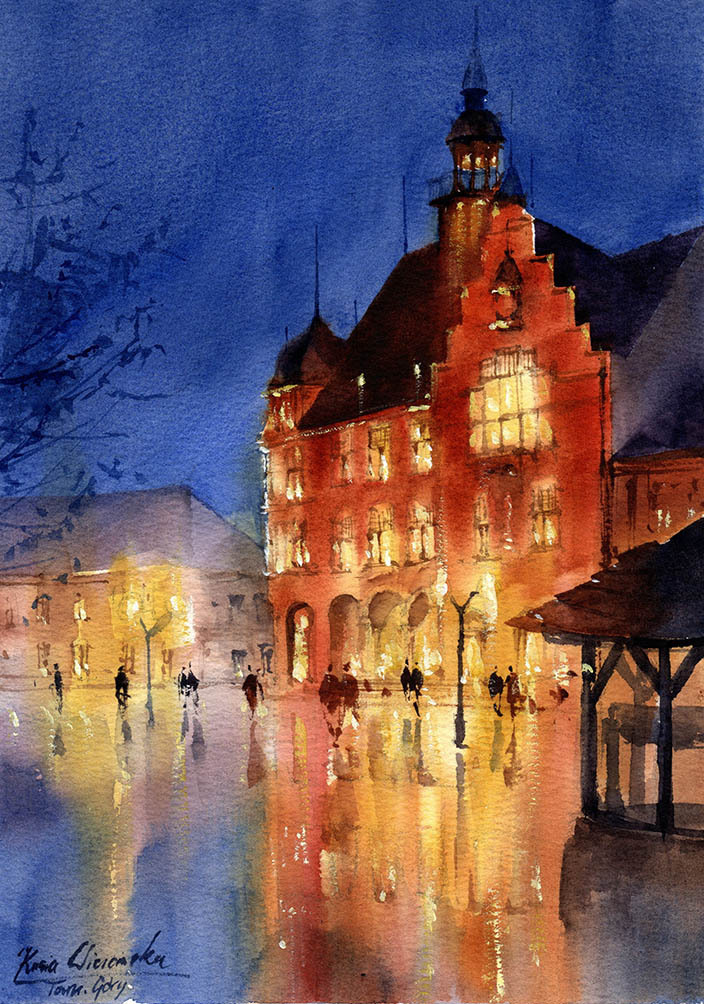 Srebrne Miasto w Akwareli, Kasia Wiercińska