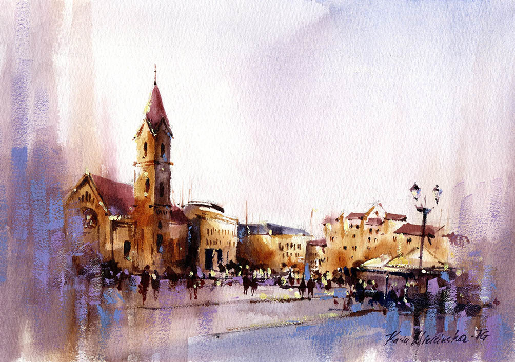 Srebrne Miasto w Akwareli, Kasia Wiercińska