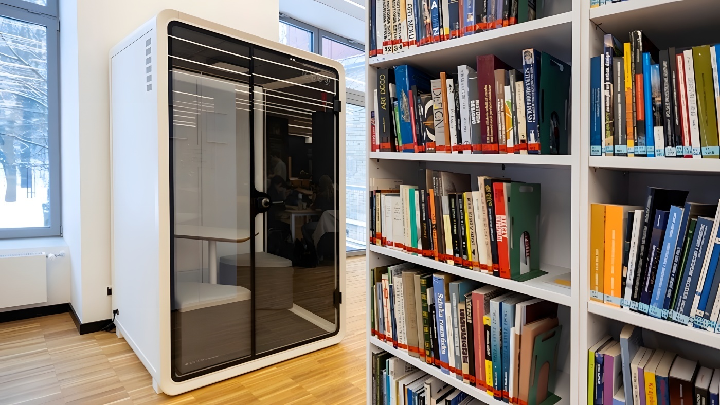 Politechnika Śląska zainstalował kabiny akustyczne