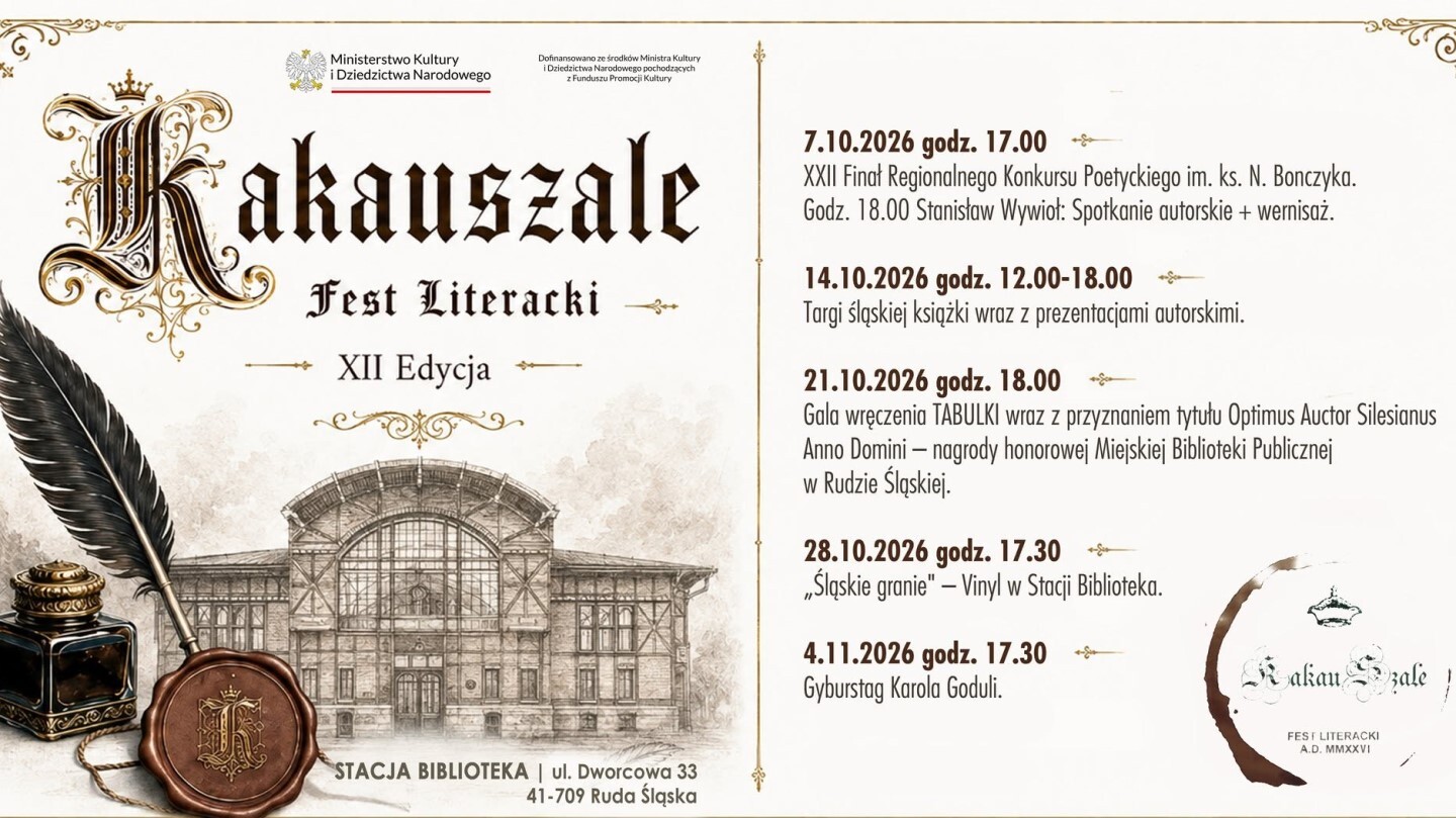 XII edycja Festu Literackiego "Kakauszale"