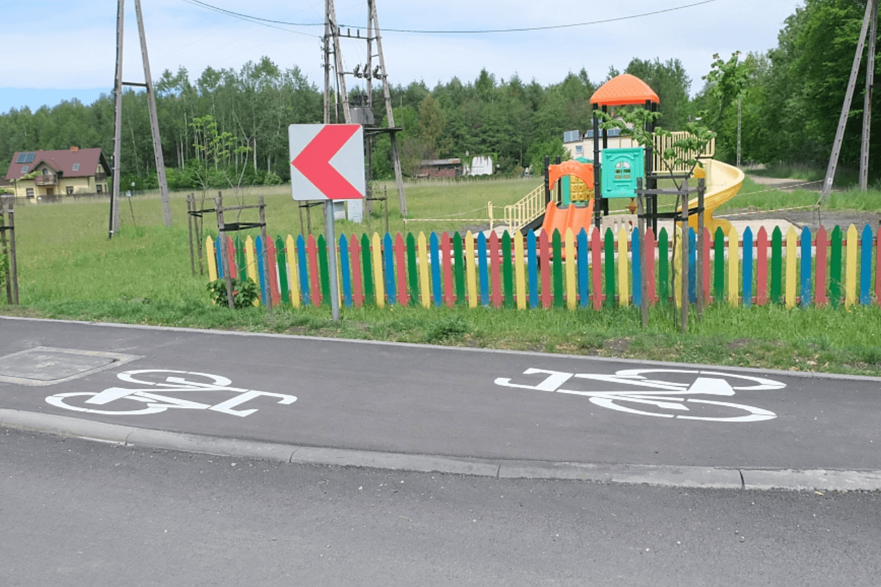Nowa ścieżka rowerowa w Kaletach