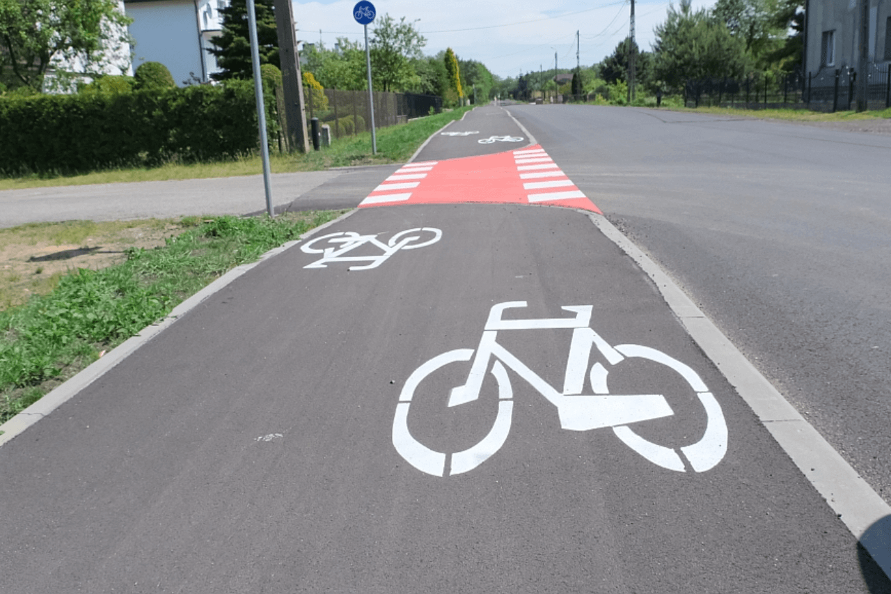 Nowa ścieżka rowerowa w Kaletach