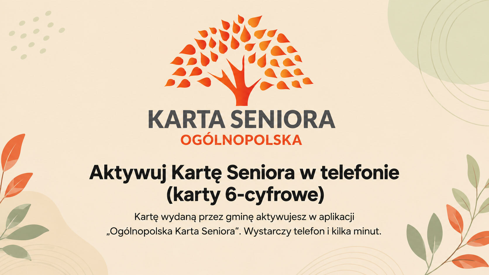 Karta Seniora bez plastiku. Zniżki od 17 tys. partnerów już w telefonie