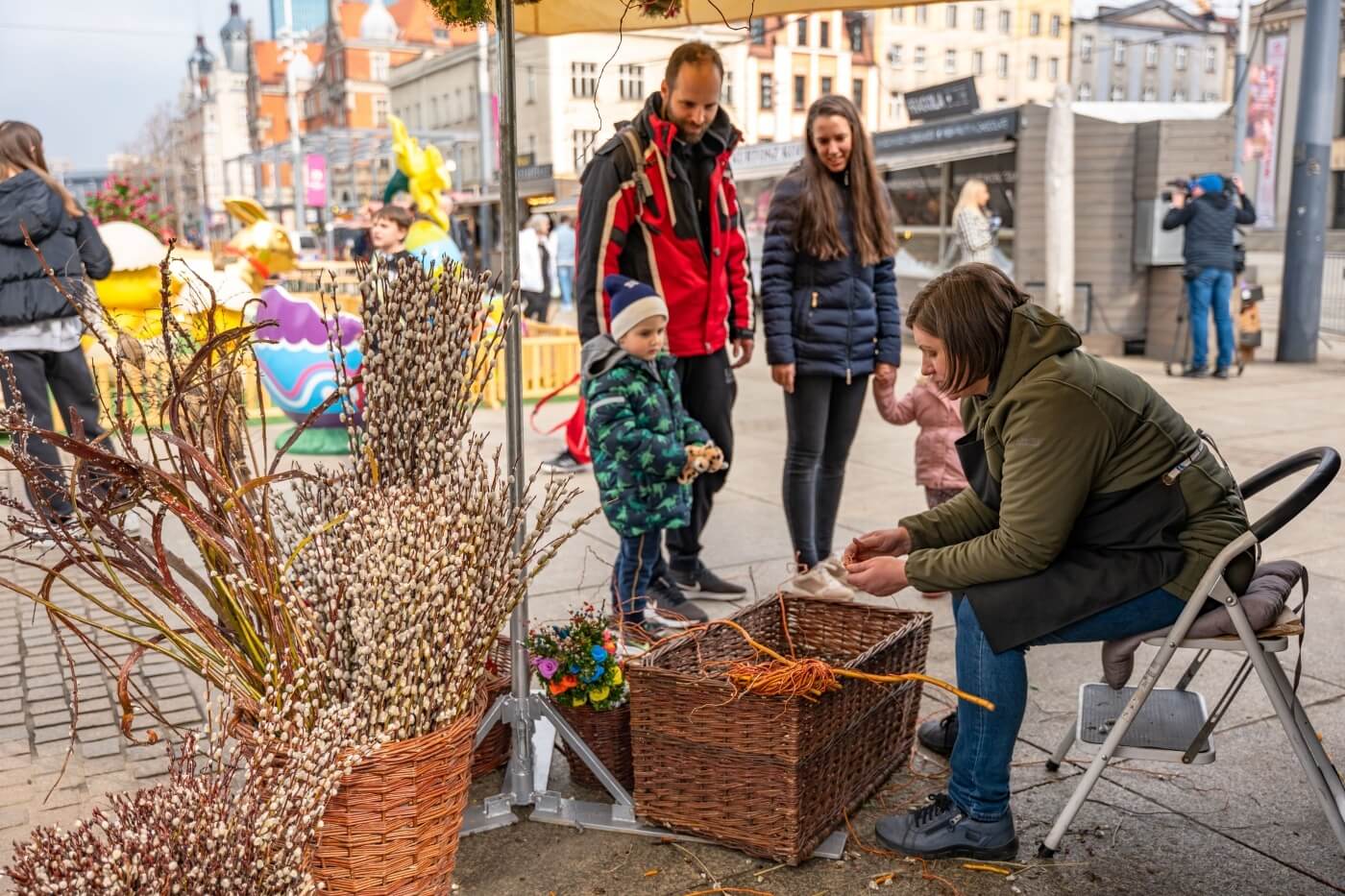 Katowice jarmark wielkanocny 1