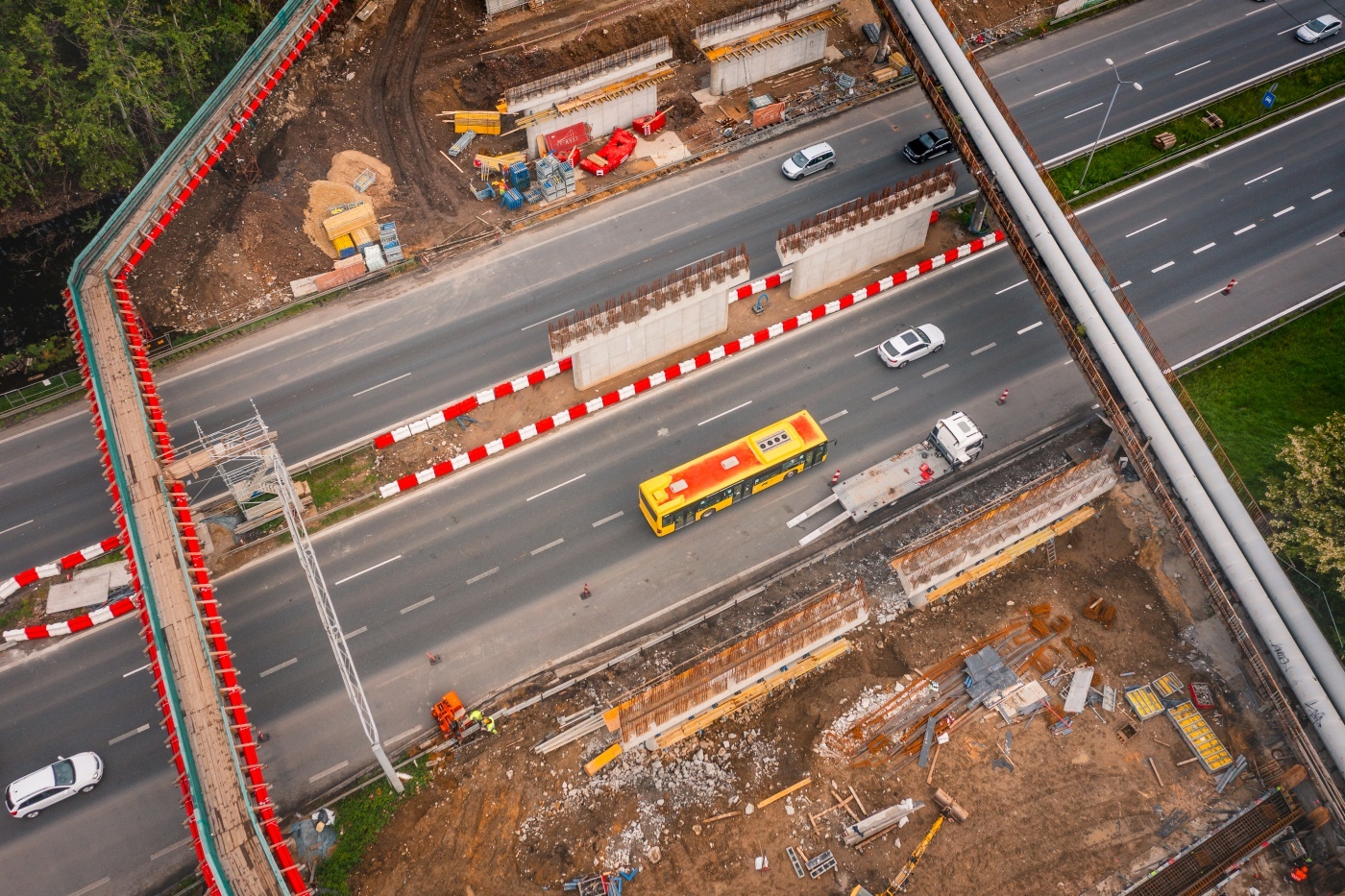 Katowice przebudowa wiaduktow nad s86 2