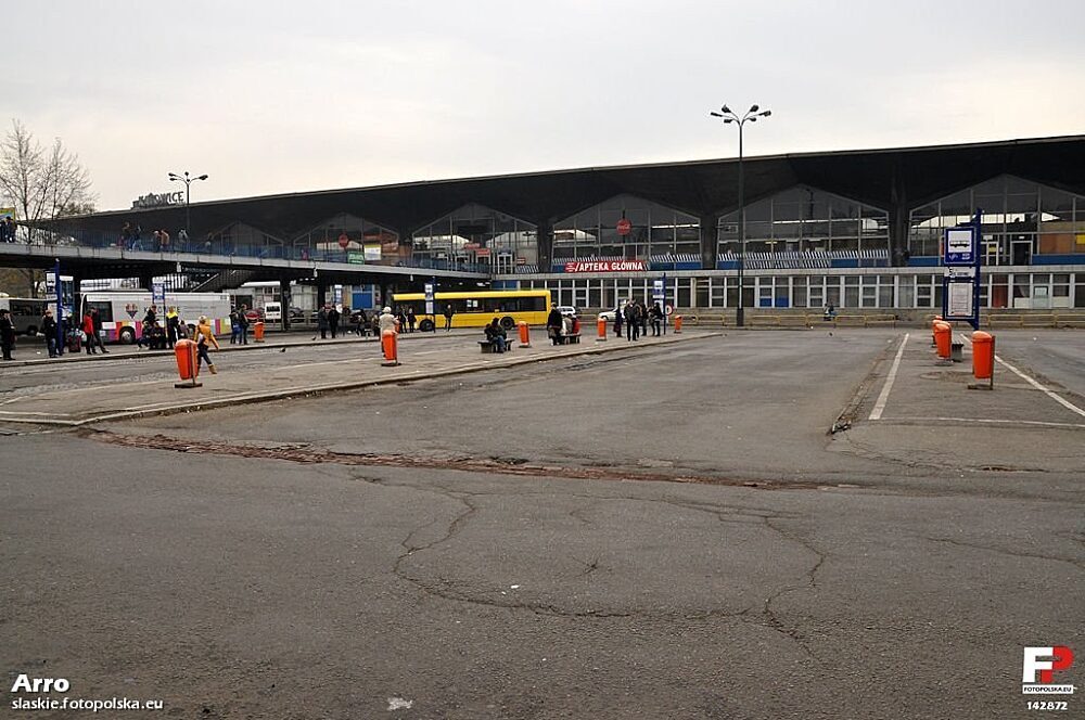 Katowice stary dworzec brutal 1