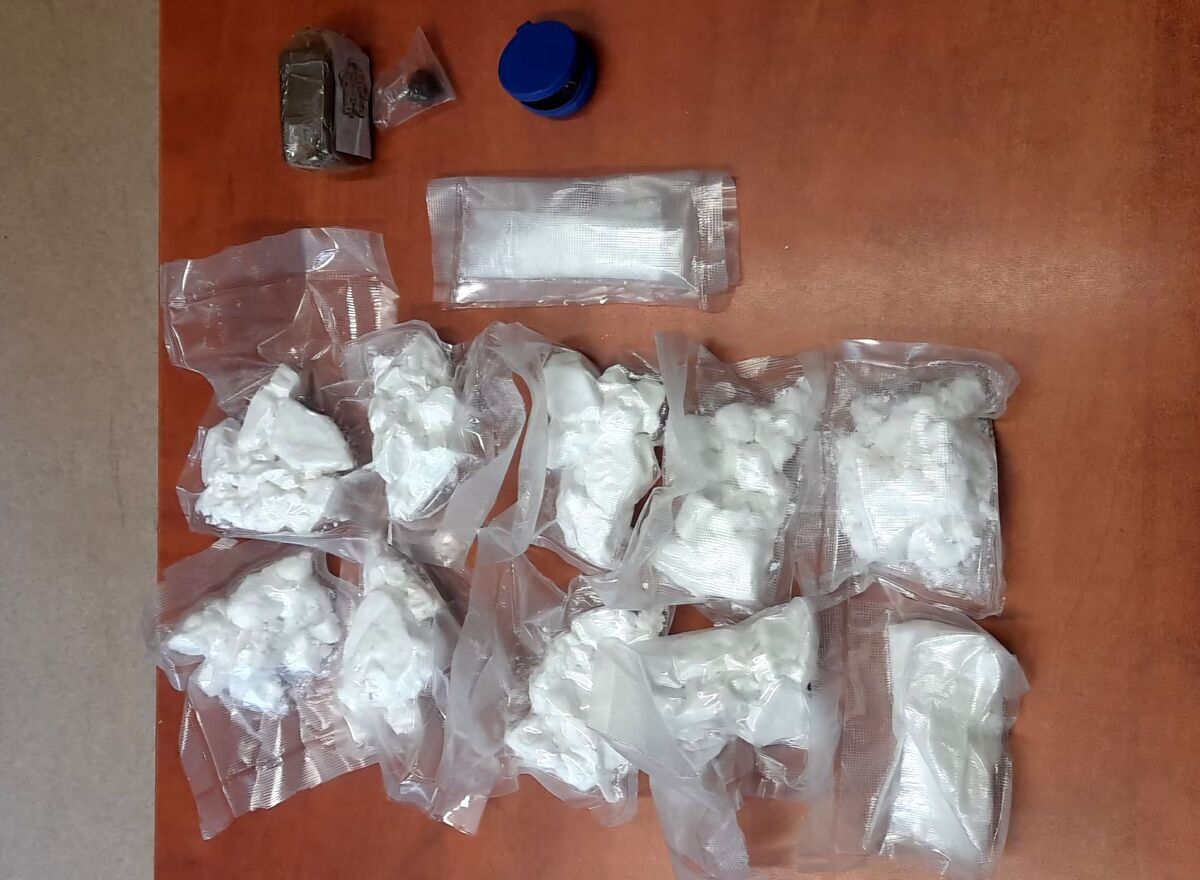 Bawił się z Policją w chowanego. Dał się znaleźć wraz z kilogramem białego