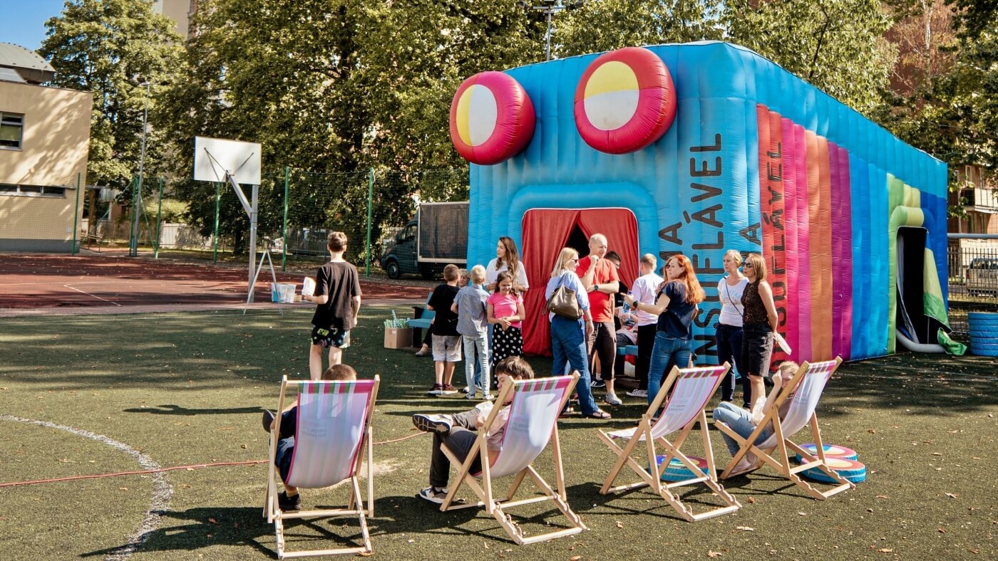 Kino dmuchane. Filmowa niedziela w Tauron Parku Śląskim