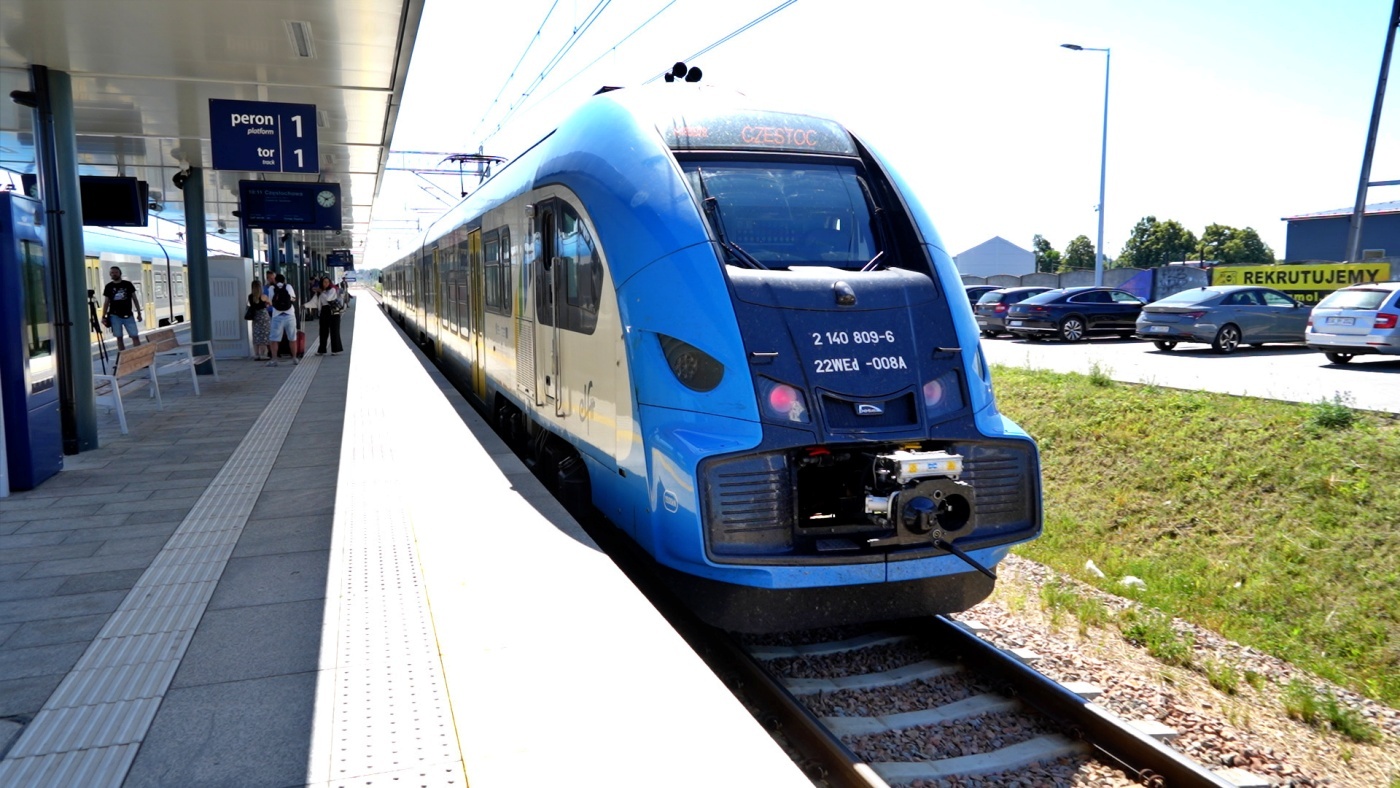 Koleje slaskie pociag pyrzowice 1
