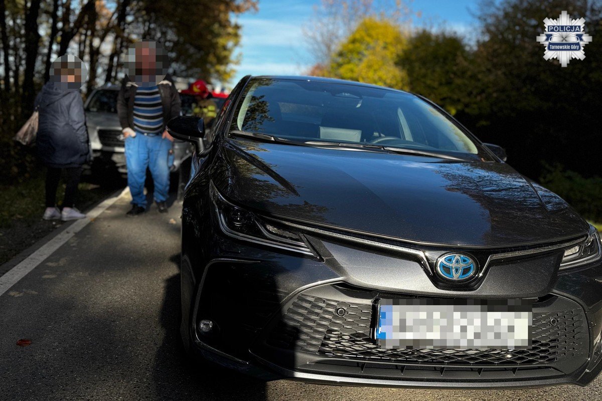 Kolizja na DK 78 między Bytomiem i Tarnowskimi Górami