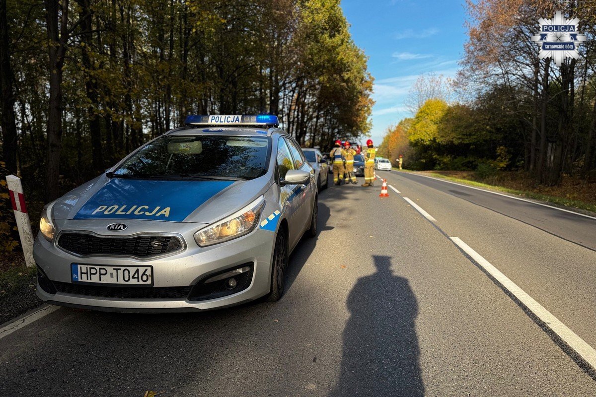 Kolizja dk 78 tarnowskie gory bytom 3