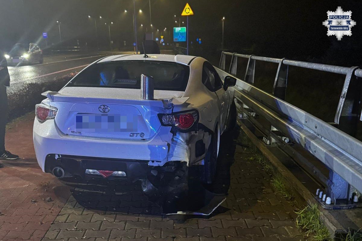 Kolizja w Radzionkowie