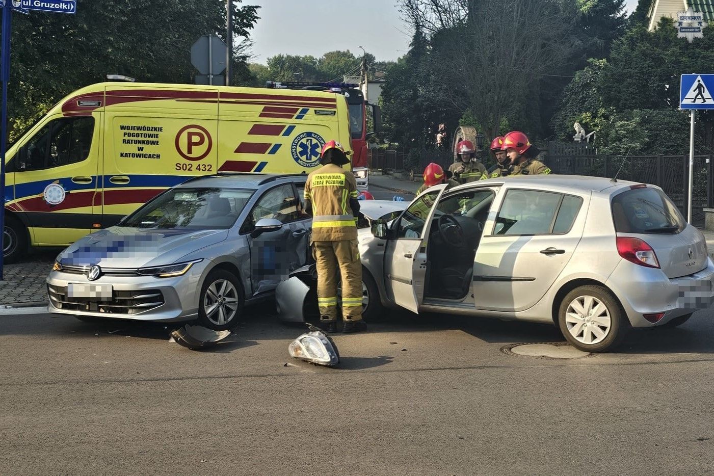 Kolizja w Tarnowskich Górach