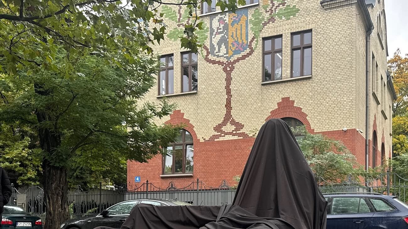 Odsłonięcie ławeczki Brüninga w Bytomiu