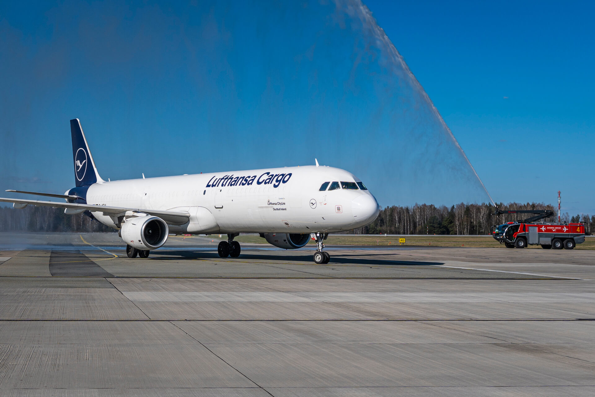 Lufthansa cargo w KTW