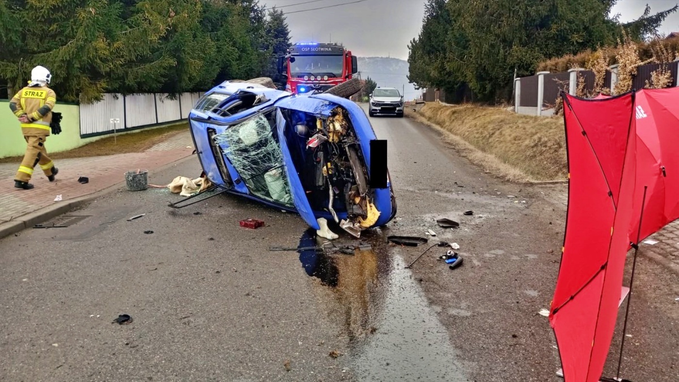 Tragiczny dzień na drogach w Śląskiem. W wypadkach zginęły trzy osoby