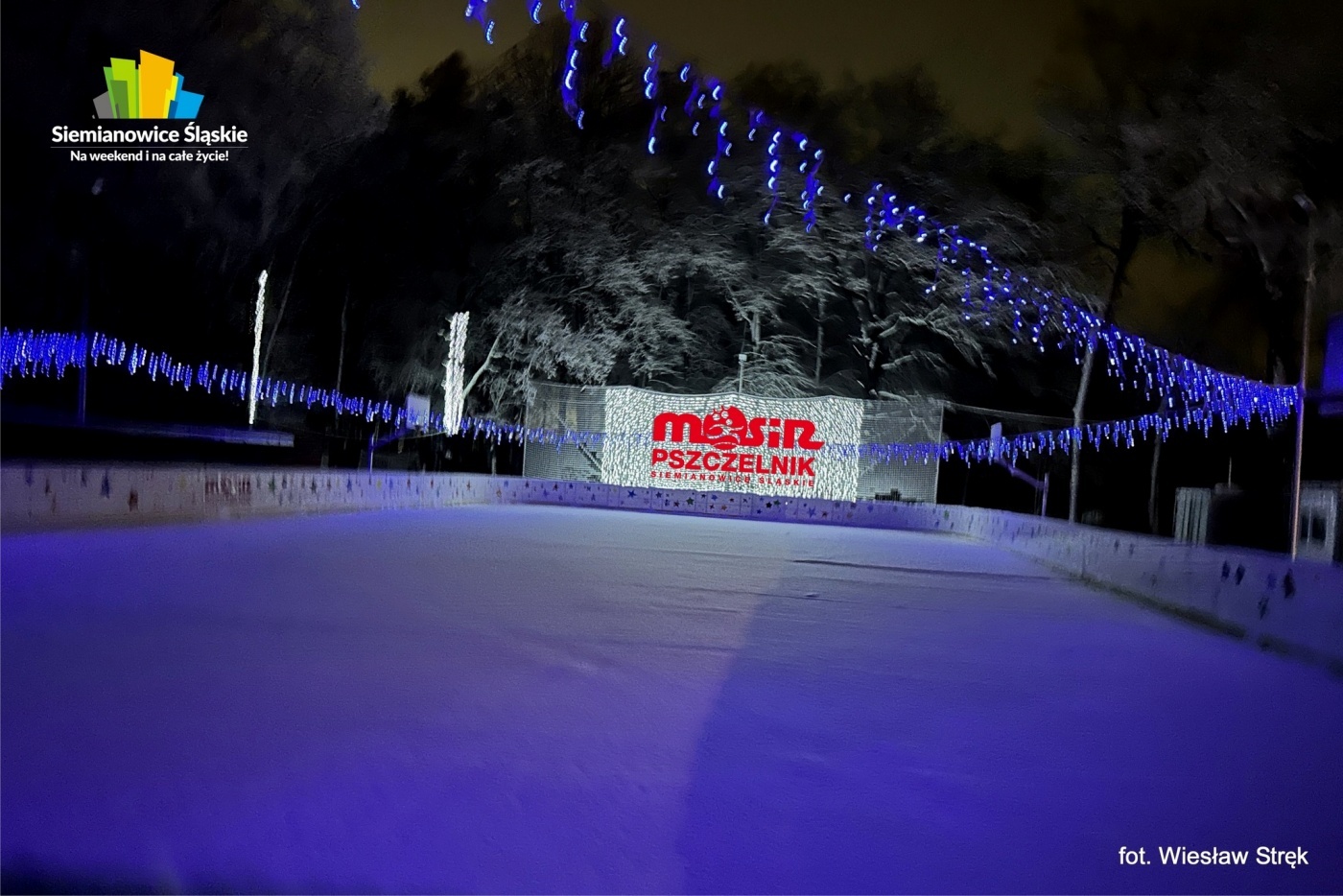 Lodowisko w Siemianowicach Śląskich (fot. MORiS Pszczelnik)