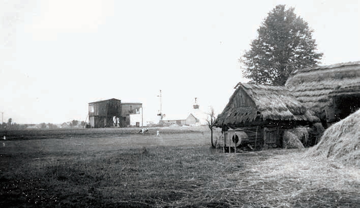 Stacja napędowa Luftbany przy dzisiejszej ul. Tęczowej w Gostyni