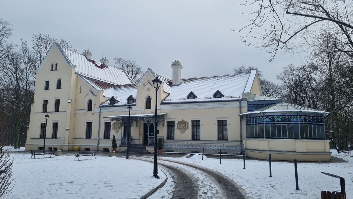 Zameczek w Parku Górnik w Michałkowicach