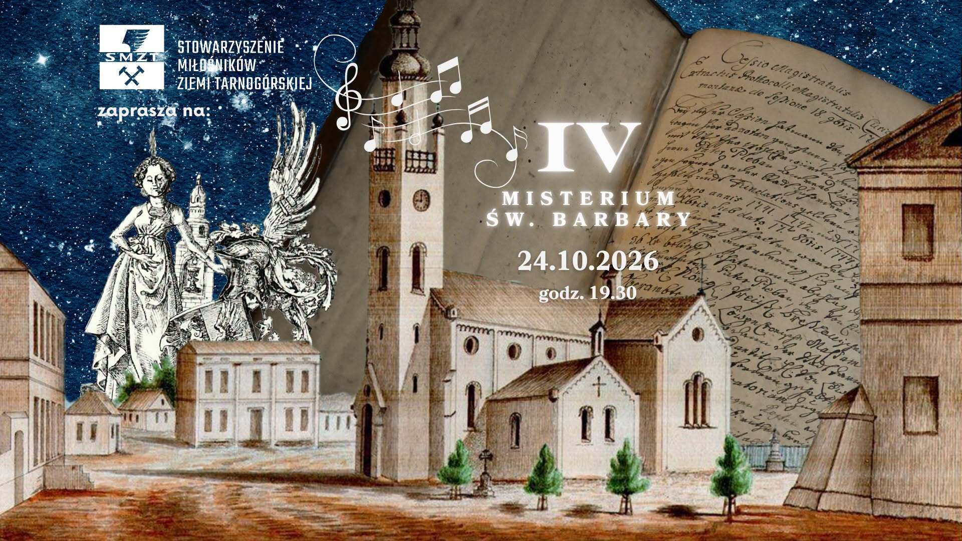 Misterium św. Barbary powraca do Tarnowskich Gór - wyjątkowy spektakl z artystami śląskiej opery