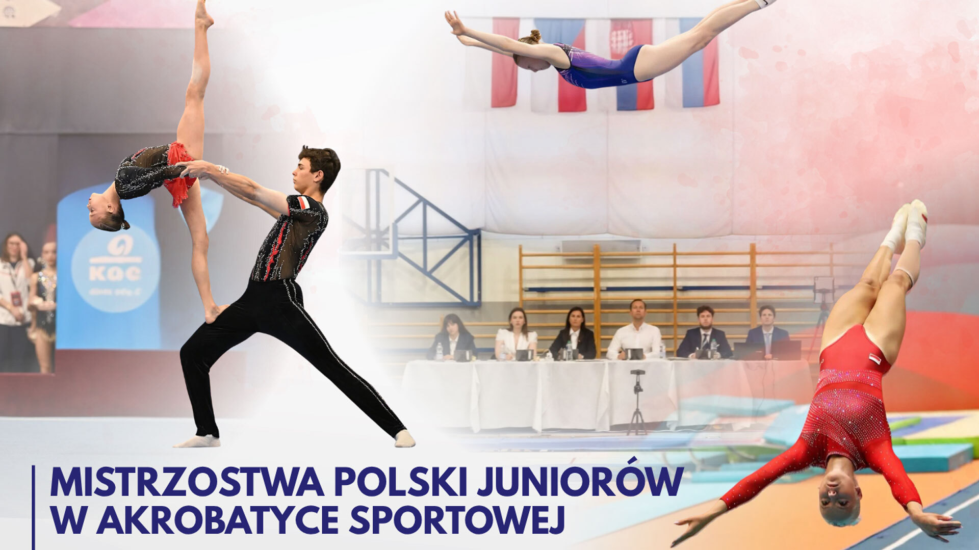 Mistrzostwa Polski w akrobatyce i skokach na trampolinie - wielkie święto gimnastyki w Chorzowie