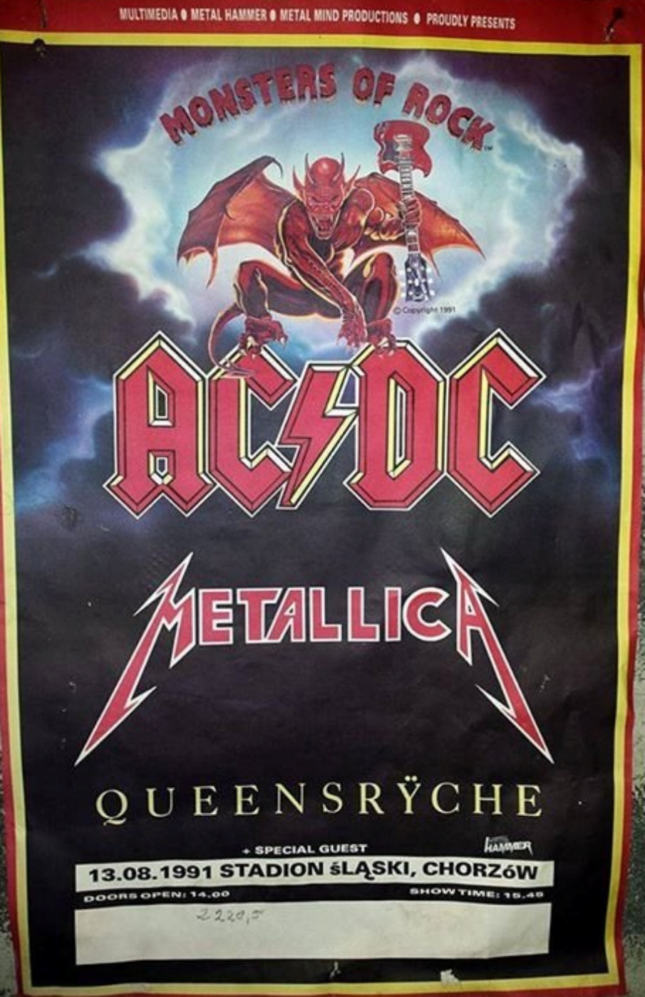 Monsters of Rock na Stadionie Śląskim