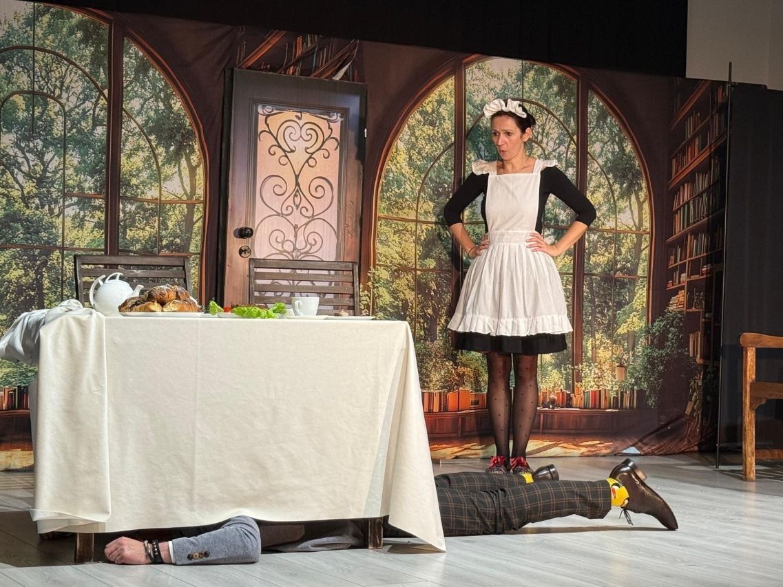 "Morderstwo Pana Marshalla" w wykonaniu AGT "Korek"