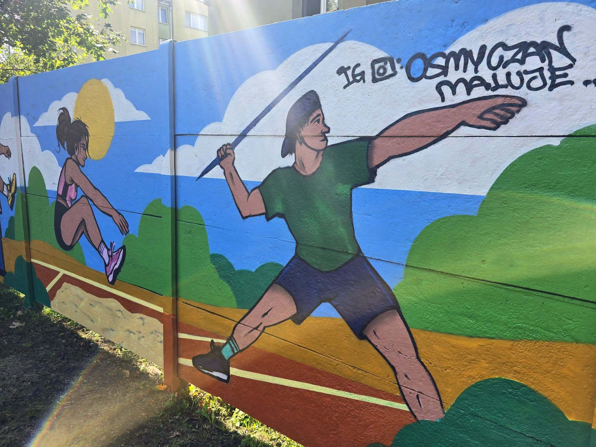 Mural chorzow stadion osmyczan10