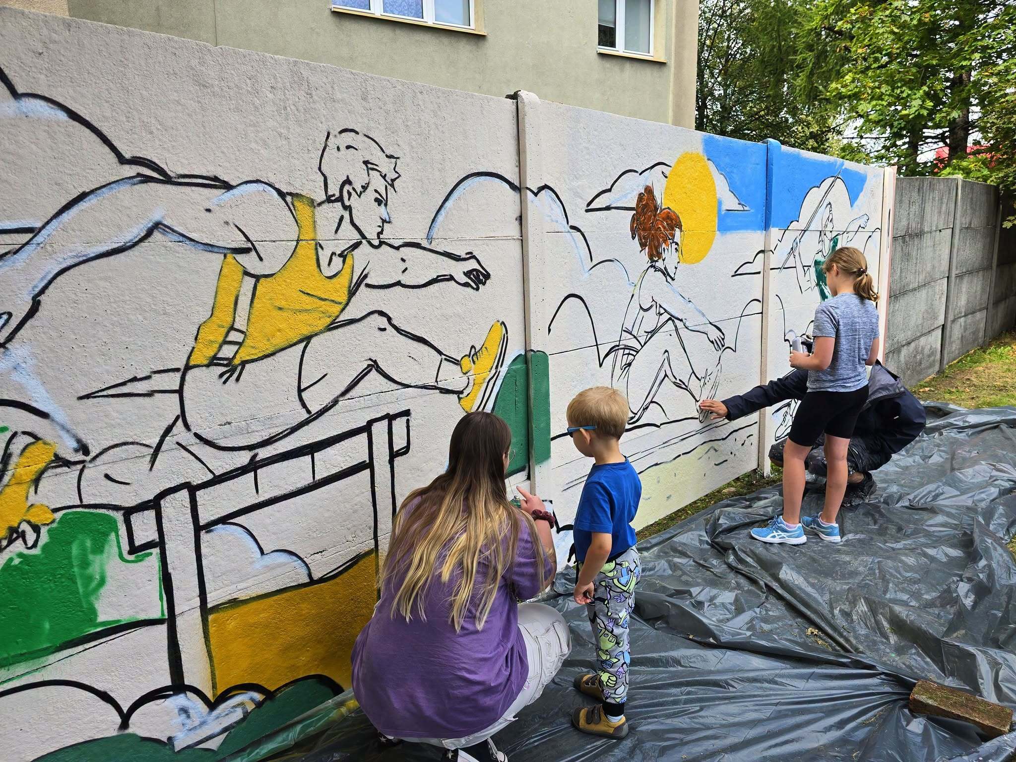 Mural chorzow stadion osmyczan2