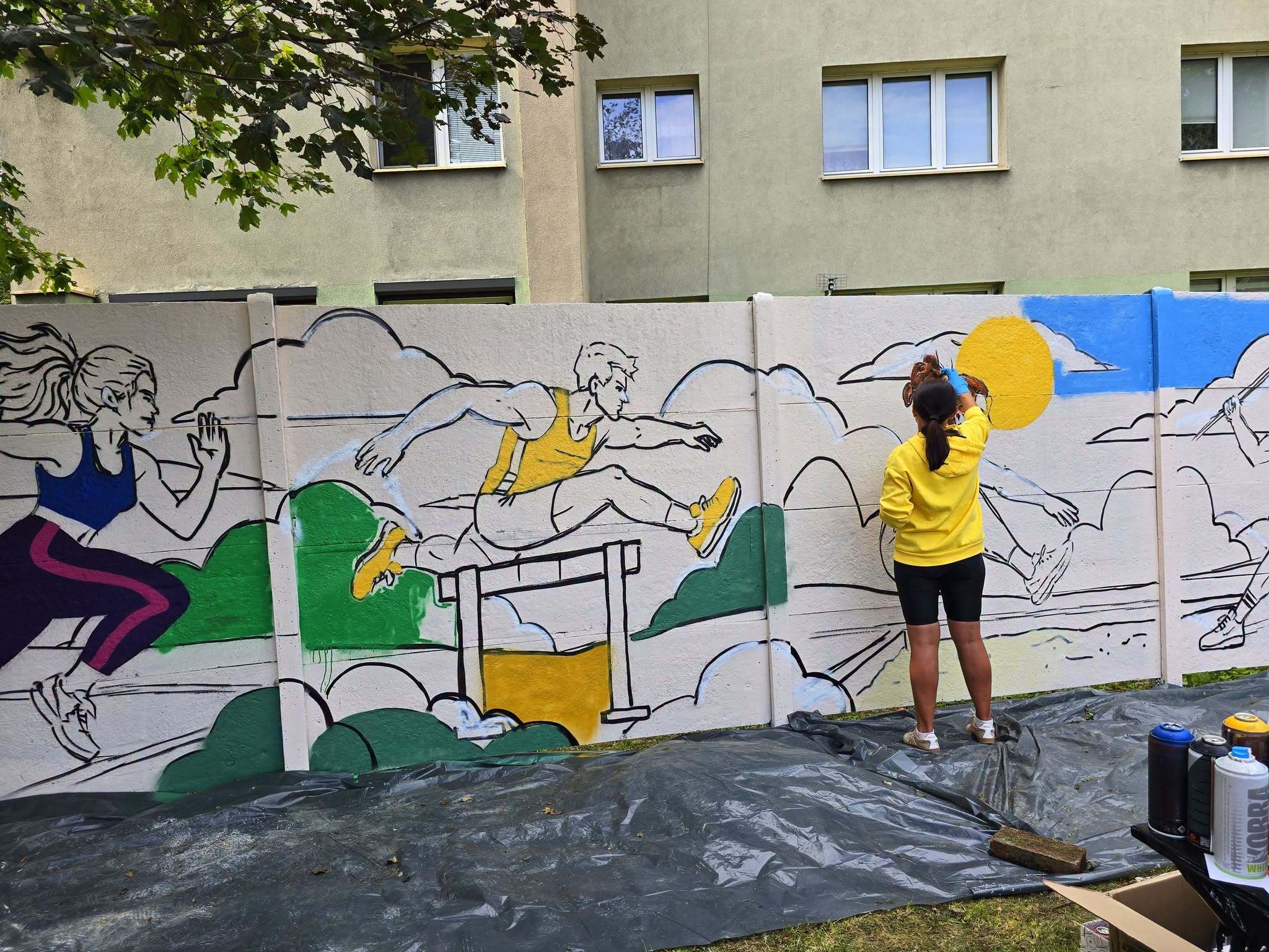 Mural chorzow stadion osmyczan3