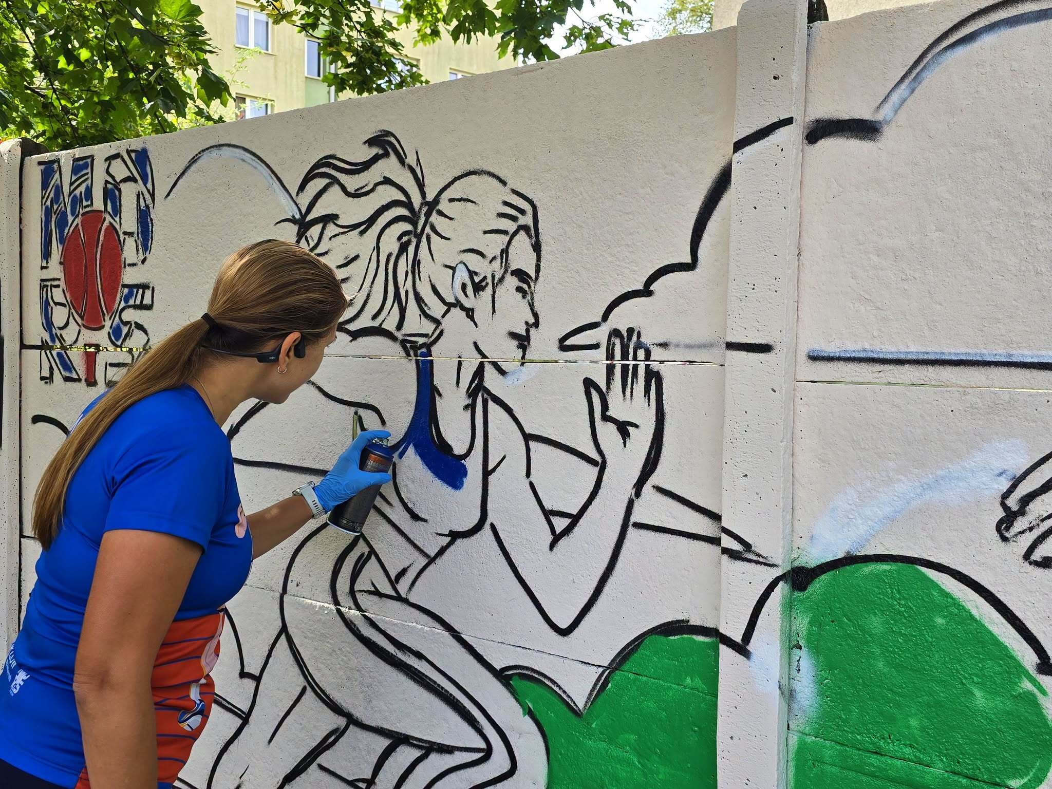 Mural chorzow stadion osmyczan5