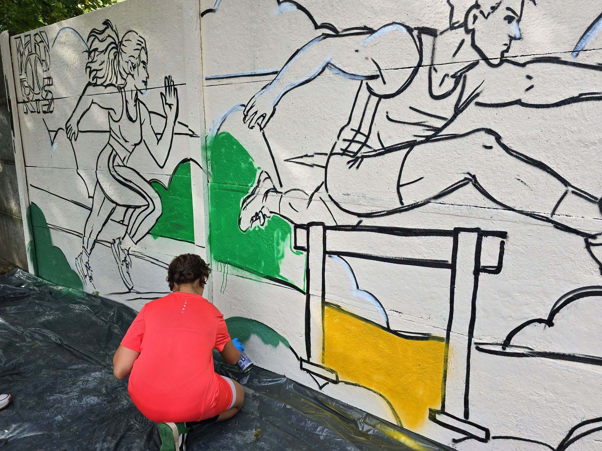 Mural chorzow stadion osmyczan6