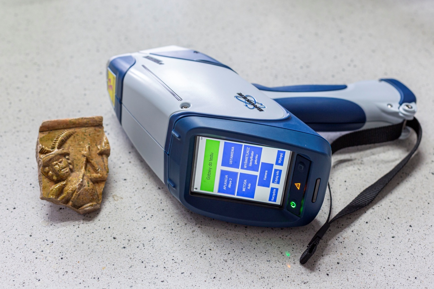 Muzeum gornoslaskie spektrometr 12