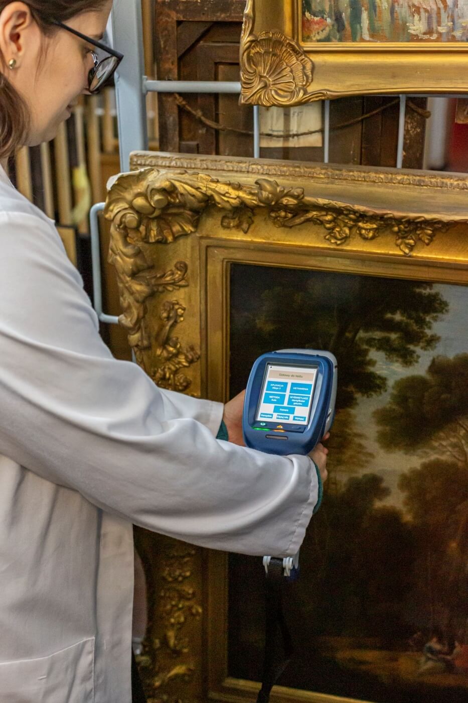 Muzeum gornoslaskie spektrometr 14