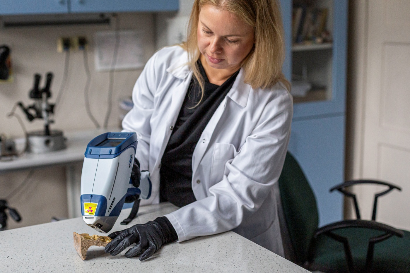 Muzeum gornoslaskie spektrometr 9