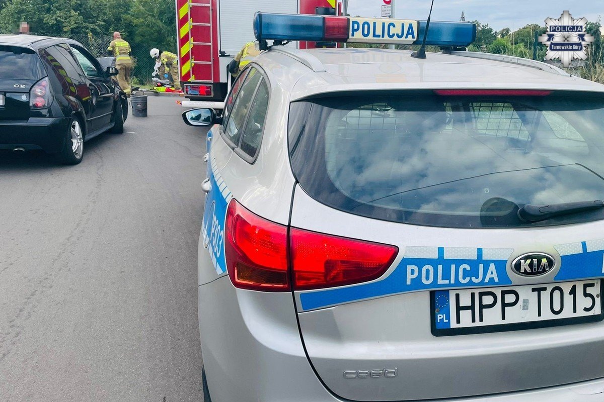 Wypadek w Nakle Śląskim