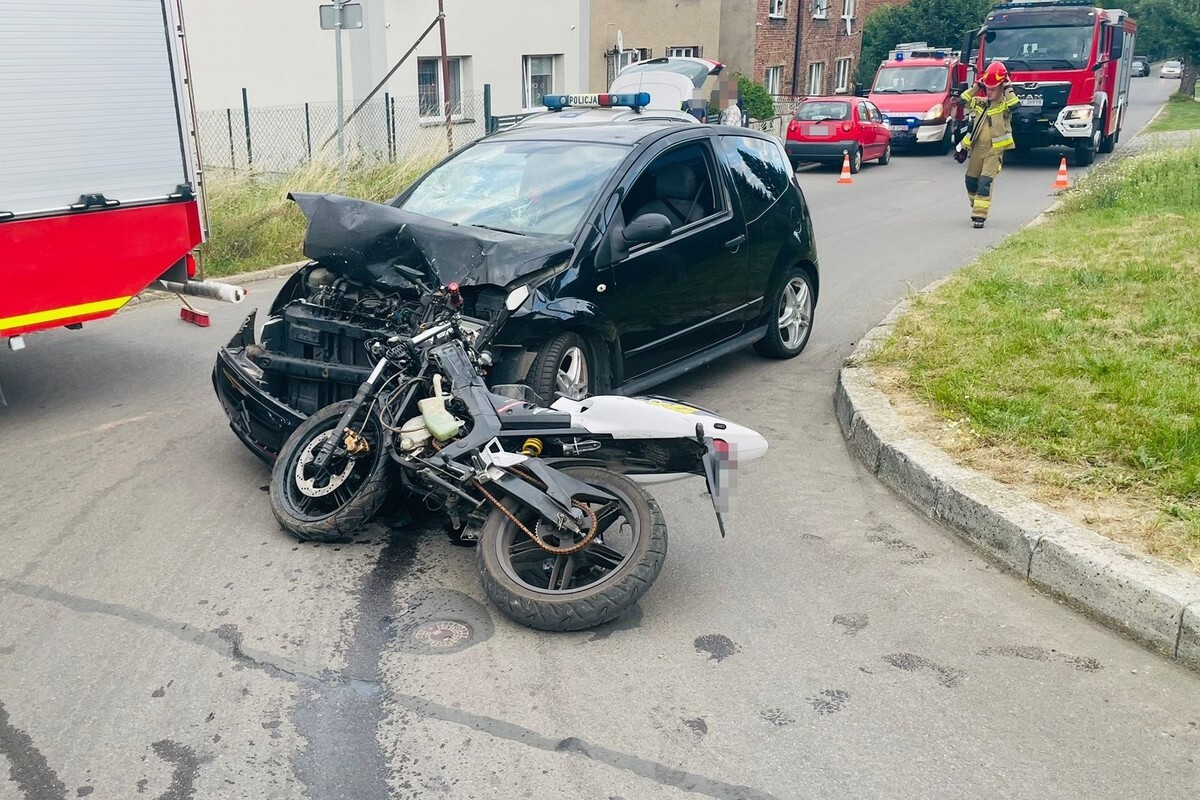 Wypadek w Nakle Śląskim