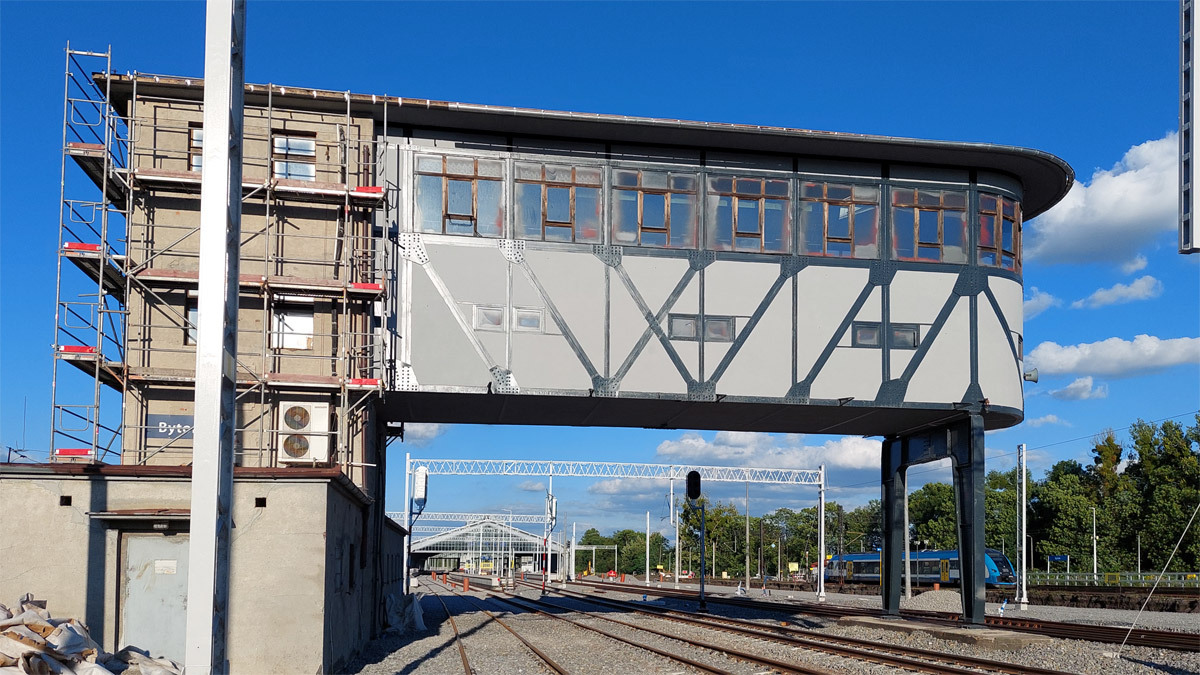 Remont nastawni bramowej Bt w Bytomiu