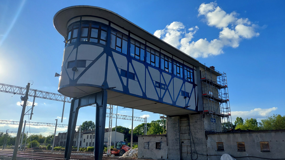 Remont nastawni bramowej Bt w Bytomiu