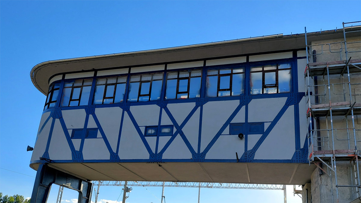 Remont nastawni bramowej Bt w Bytomiu