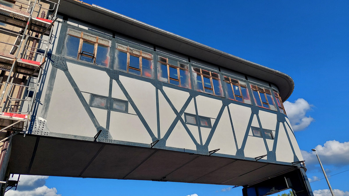 Remont nastawni bramowej Bt w Bytomiu