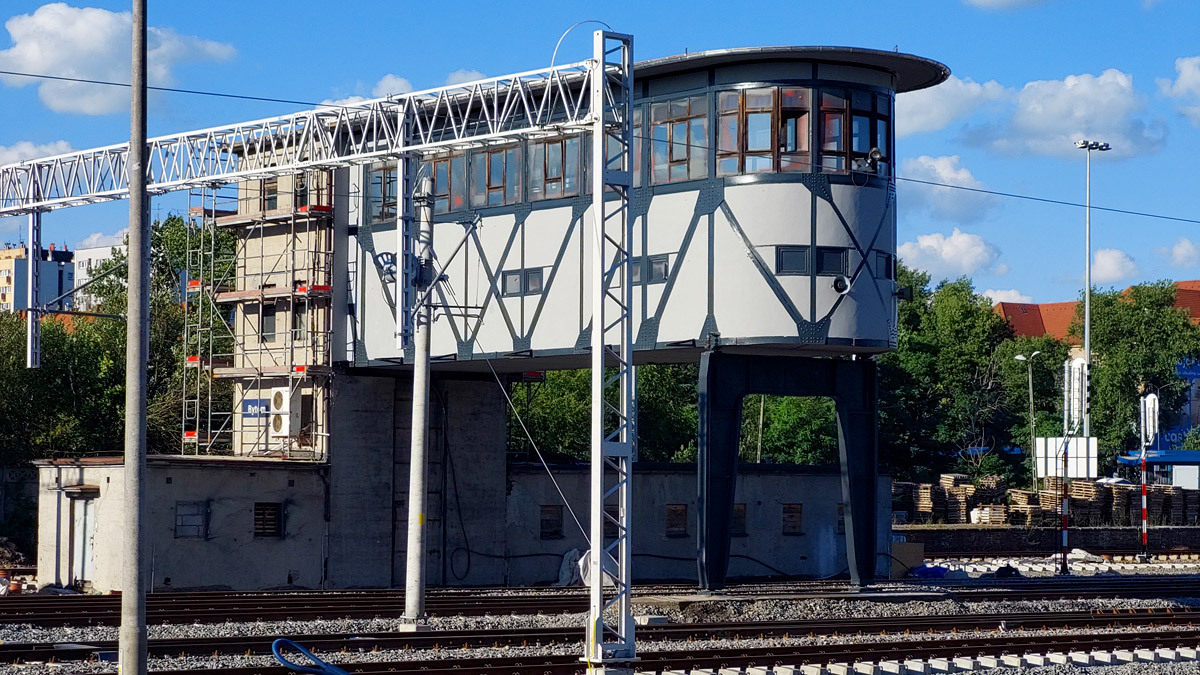 Remont nastawni bramowej Bt w Bytomiu