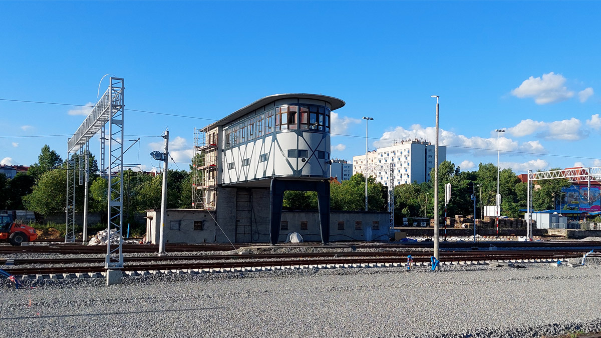 Remont nastawni bramowej Bt w Bytomiu